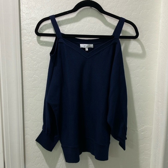 Milly Off the shoulder sweater. - Picture 3 of 8